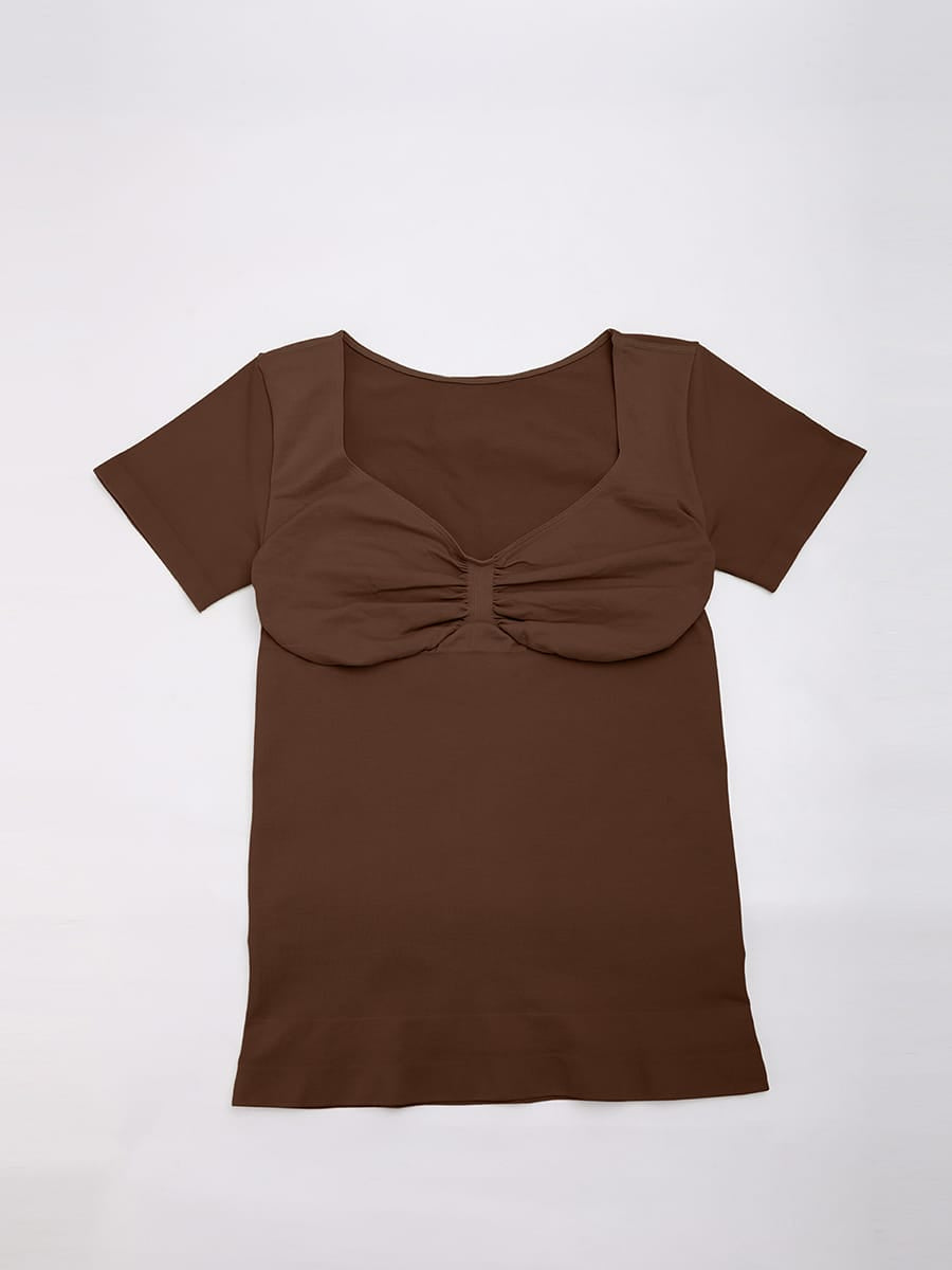 Ruched Bust Shaping Top