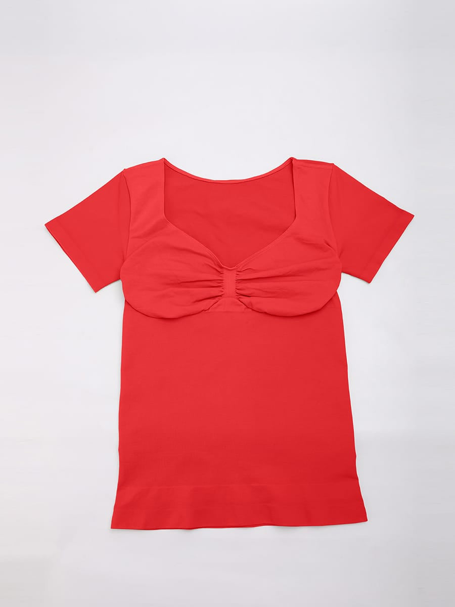 Ruched Bust Shaping Top