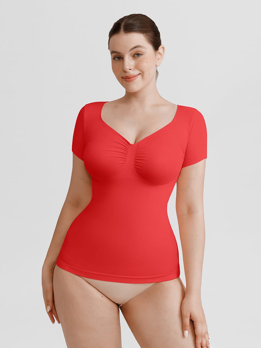 Ruched Bust Shaping Top