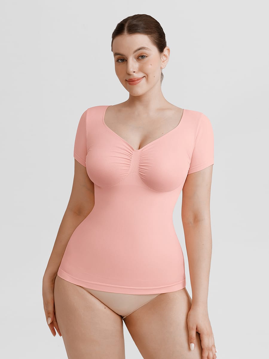 Ruched Bust Shaping Top