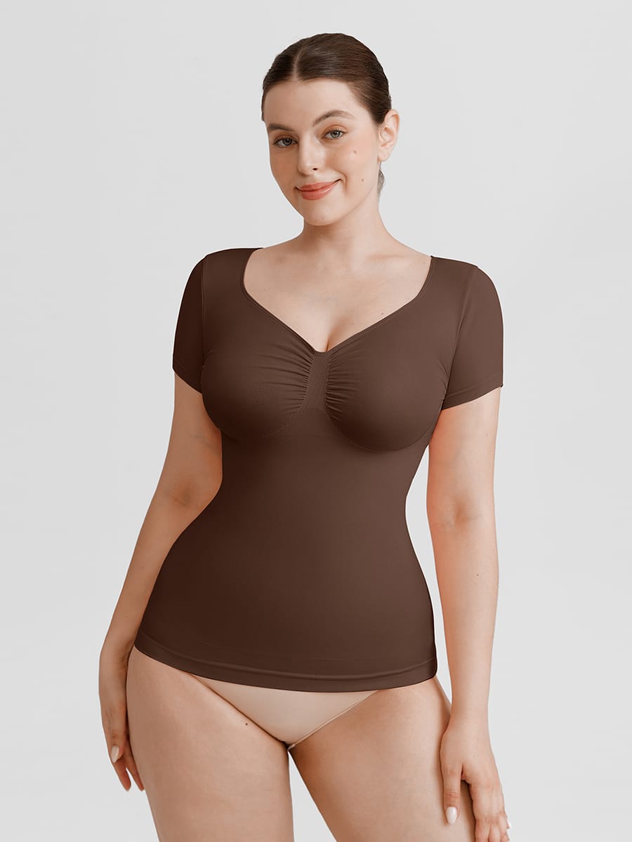 Ruched Bust Shaping Top