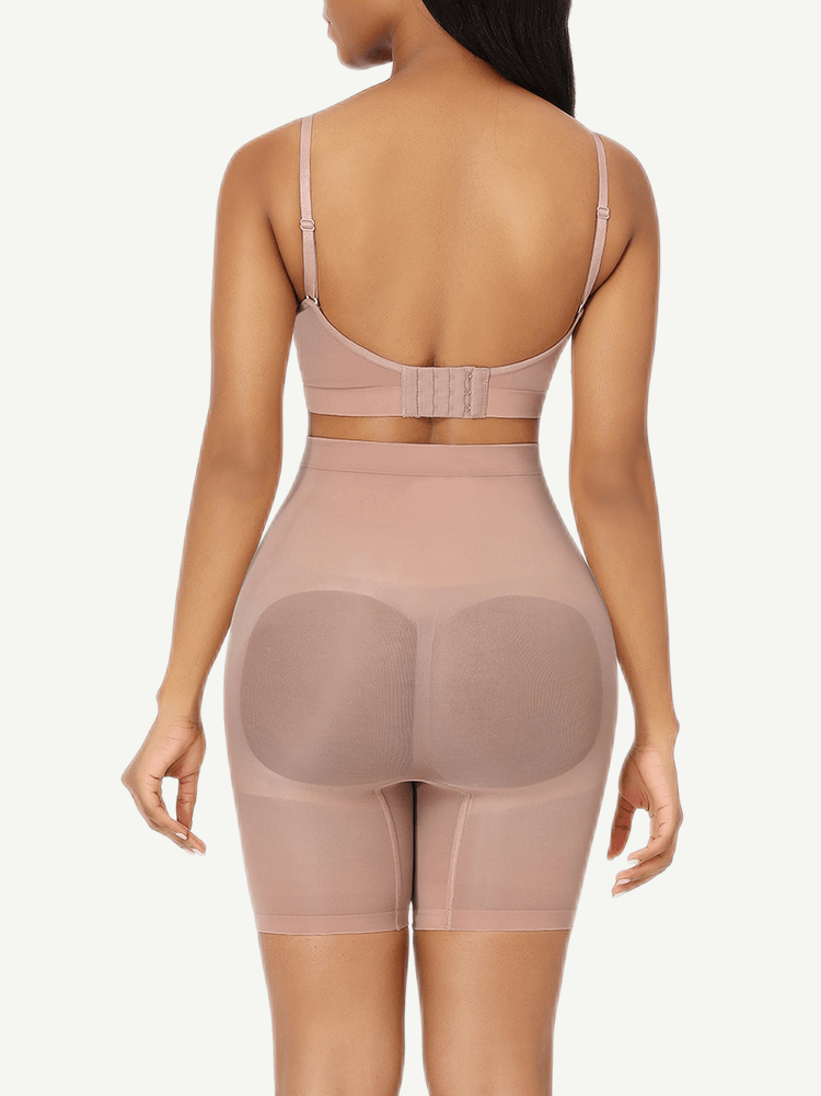 No-Slip High-Waist Shaping Shorts