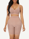 No-Slip High-Waist Shaping Shorts