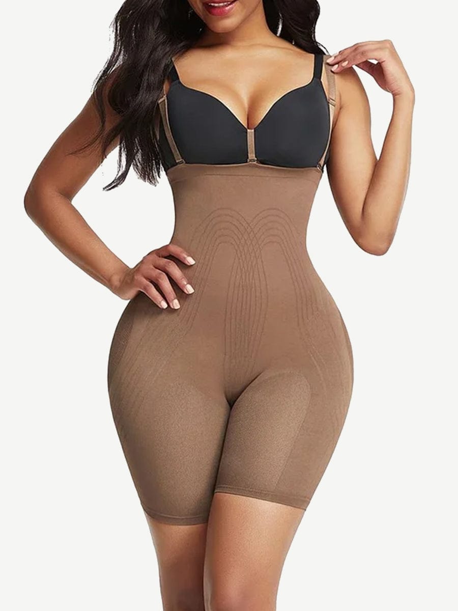 Seamless High-Waist Butt Lifter Shorts