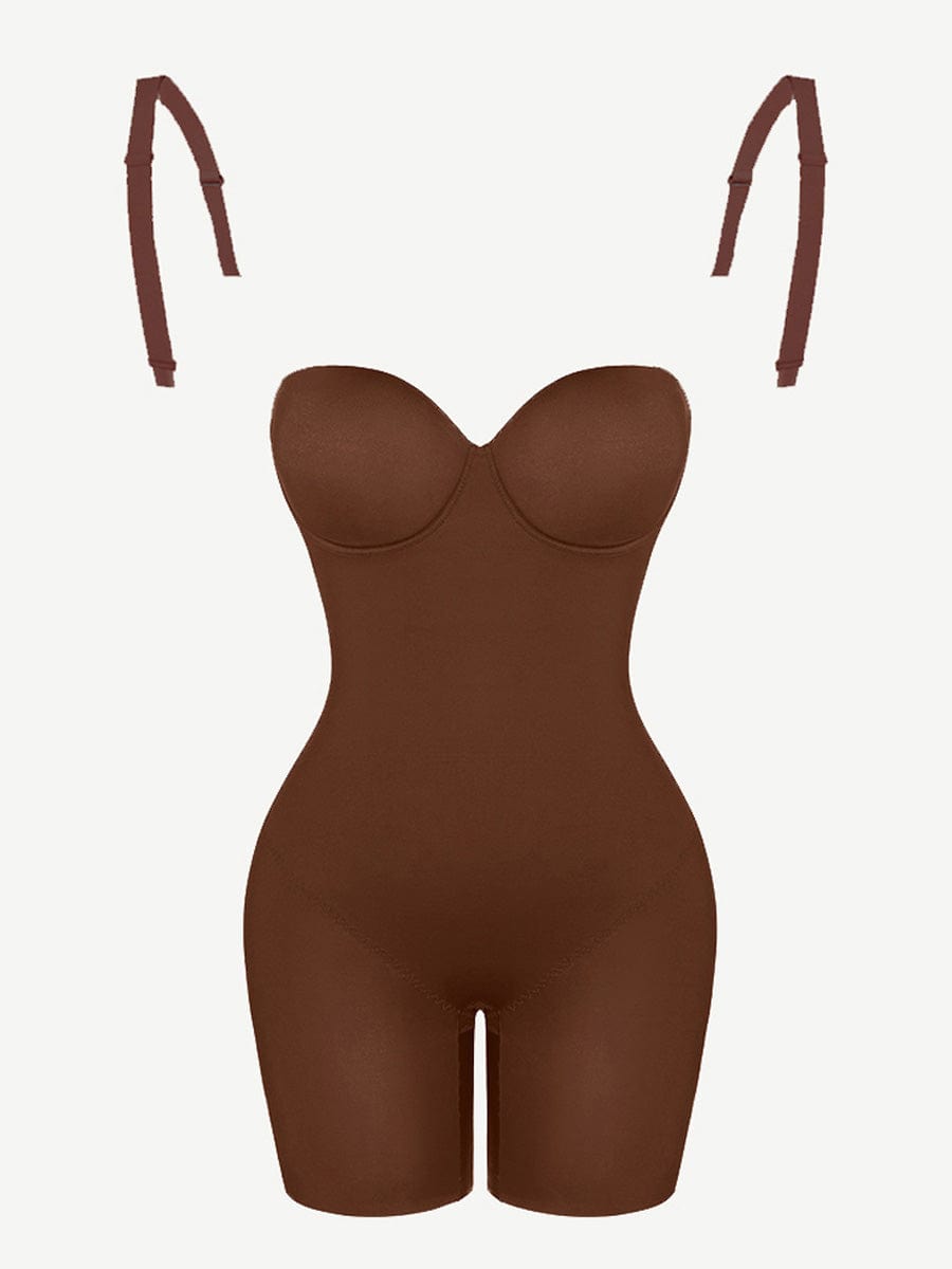 Mid Thigh Cupped Bodysuit