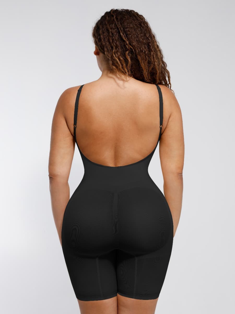 Open-Back Boxer Bodysuit
