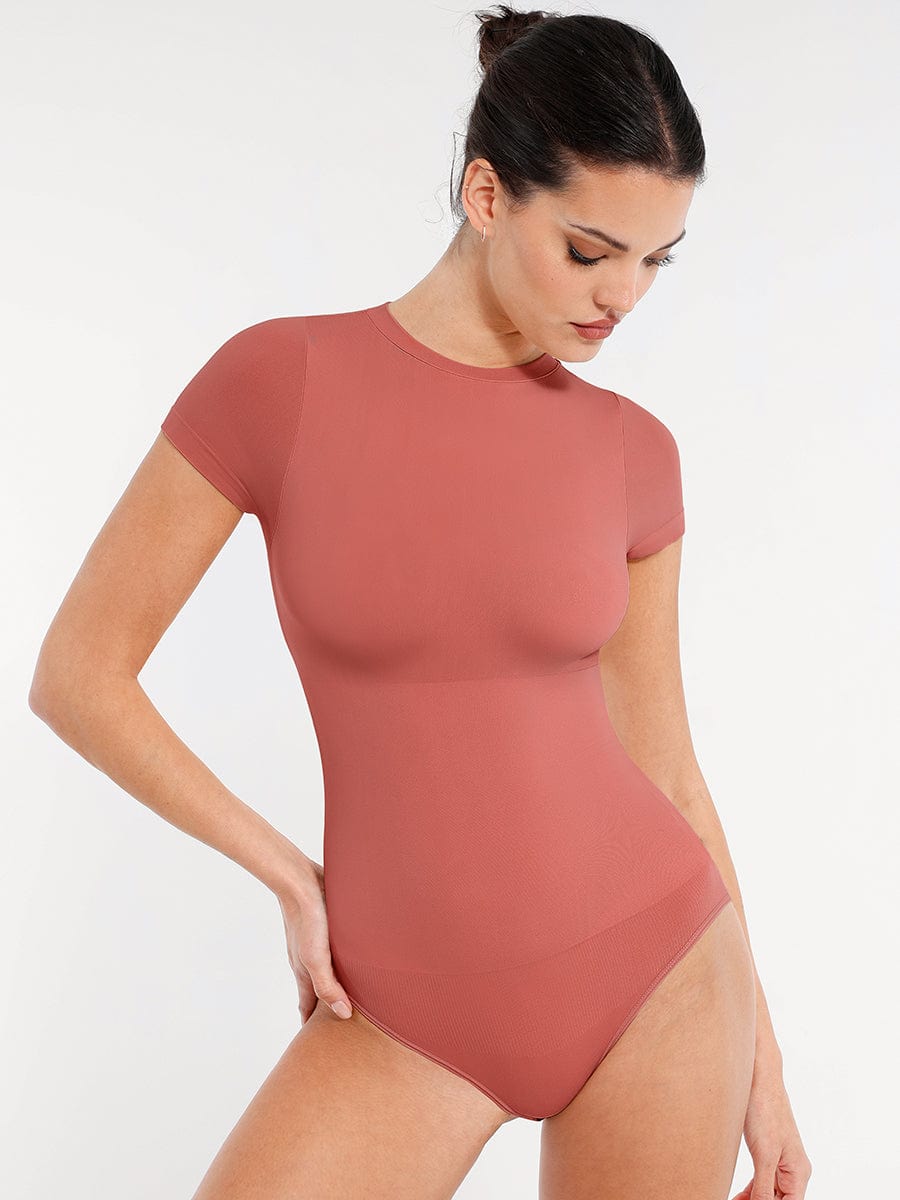 Silky Round Neck Bodysuit