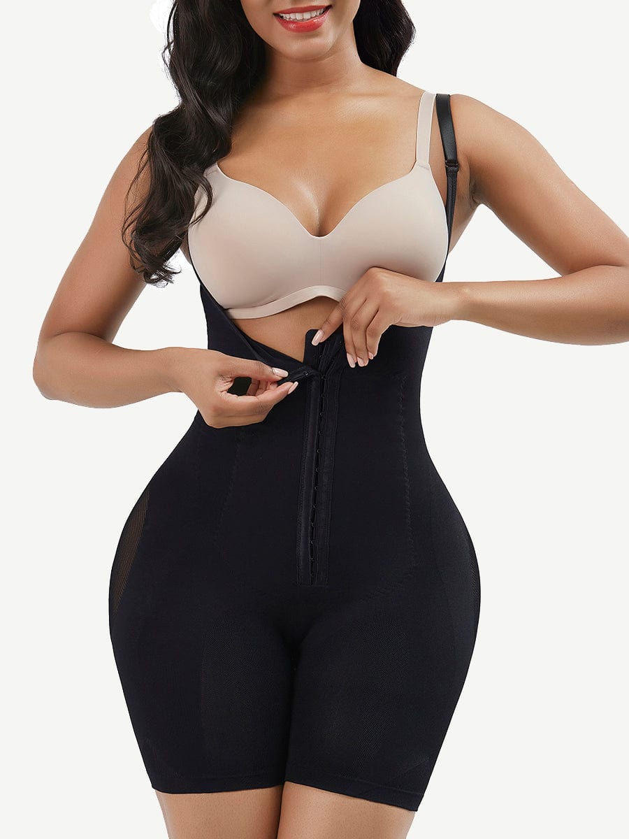 Open-Bust Mesh Body Shaper
