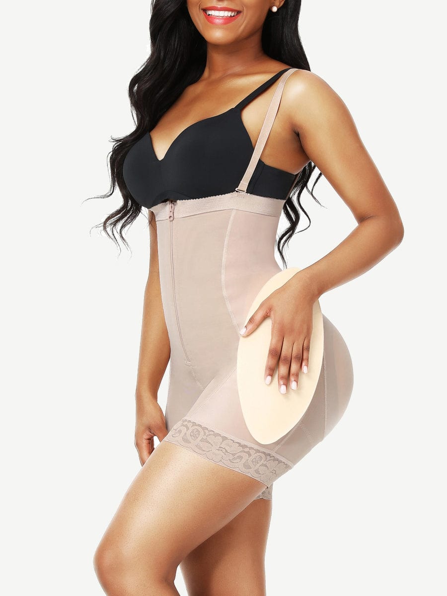 Removable Pad Butt Lifter Shorts