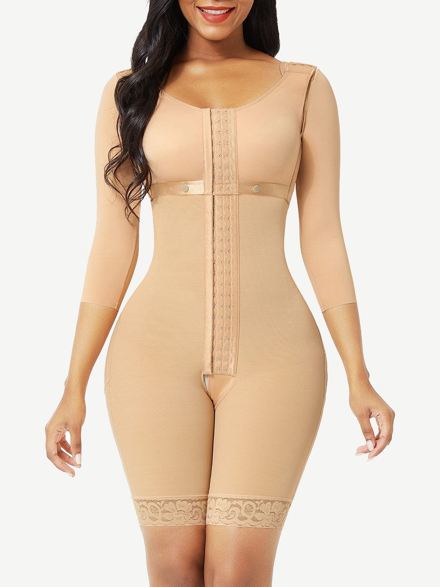 Sleeved Hourglass Body Shaper
