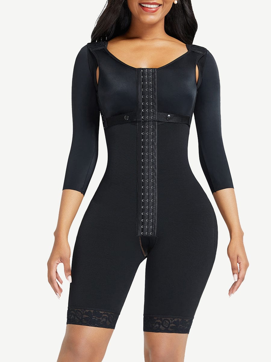 Sleeved Hourglass Body Shaper