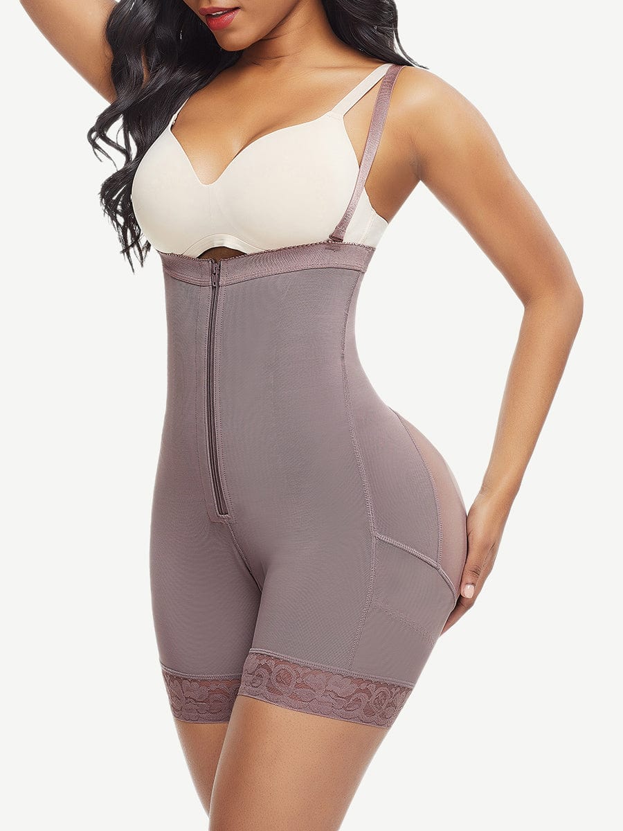 Reverse Zip Buttock Lifting Shaper