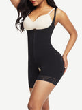 Under bust Zip Front Body Shaper
