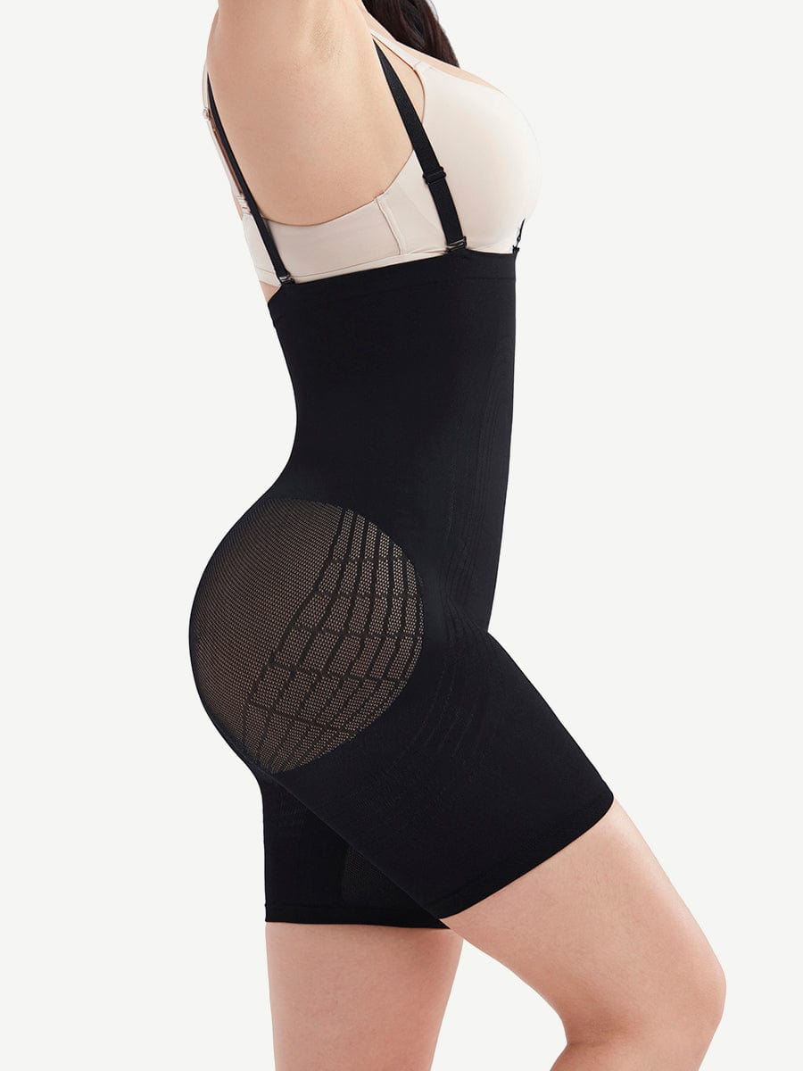 Seamless High-Waist Butt Lifter Shorts