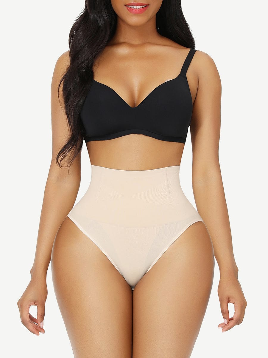 Spiral Boned High Waist Panty