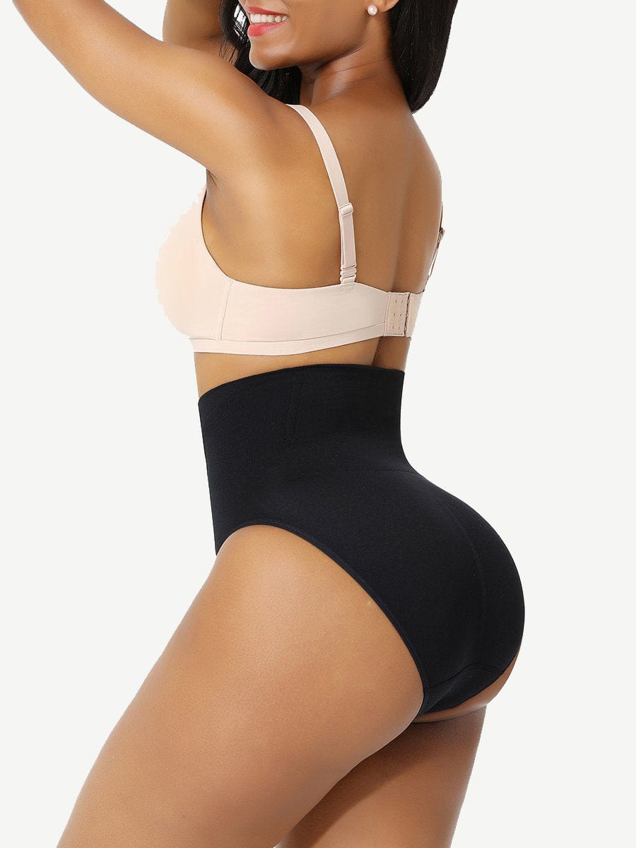 Spiral Boned High Waist Panty