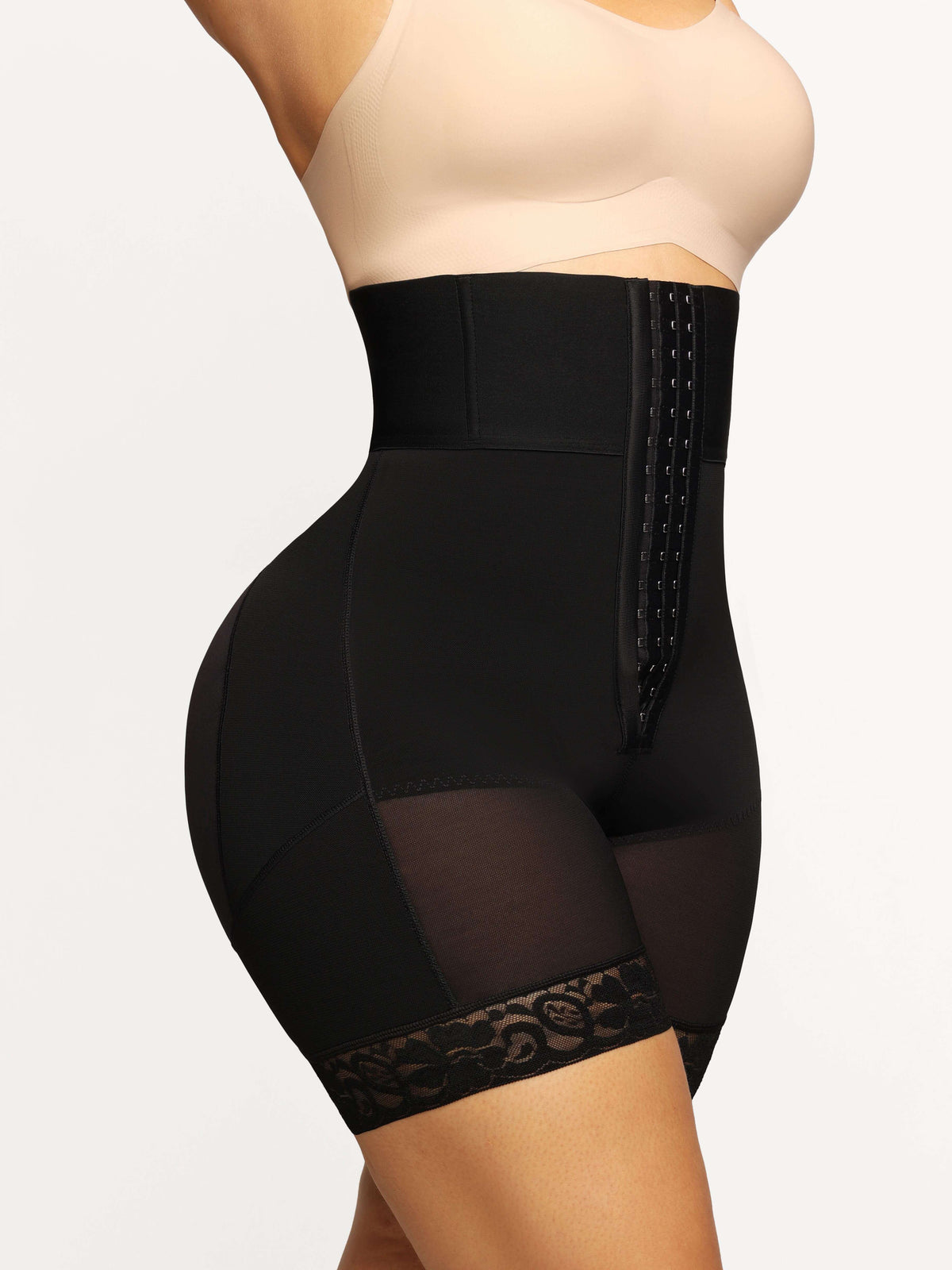 Triple-Breasted Waist Trainer Butt Lifter