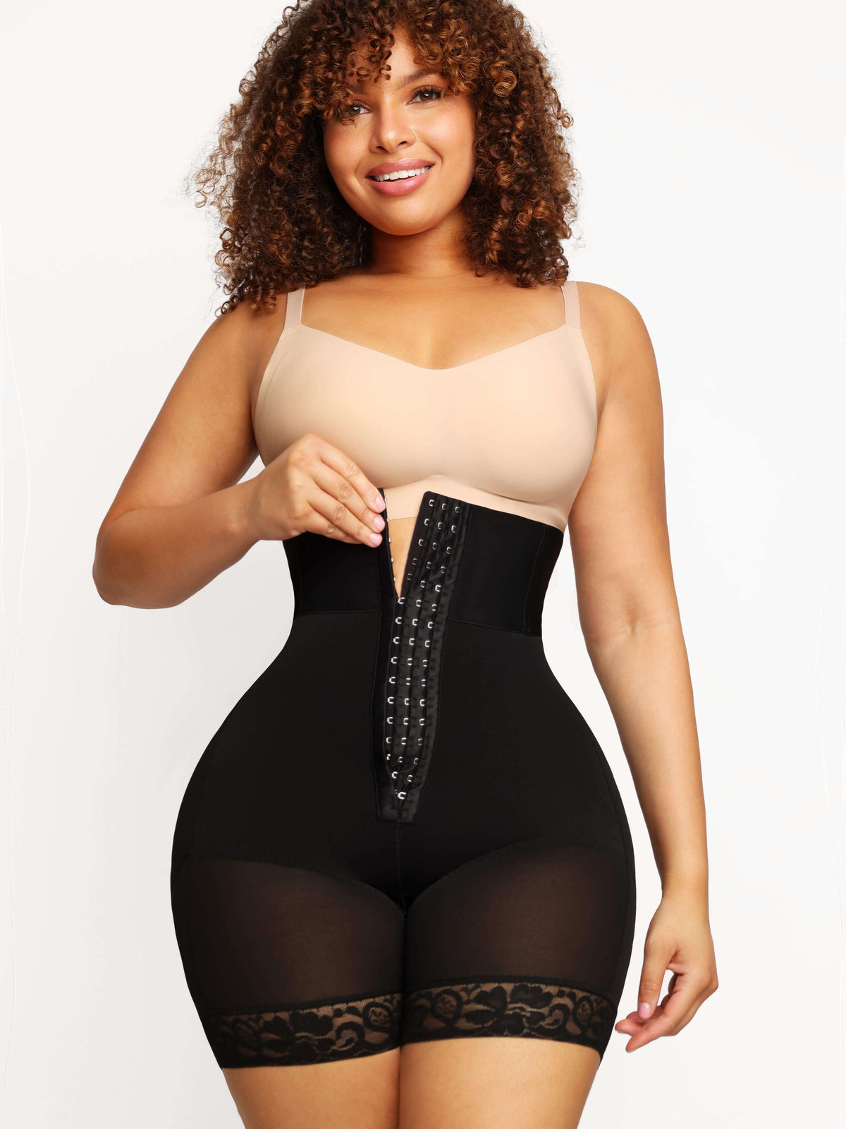 Triple-Breasted Waist Trainer Butt Lifter