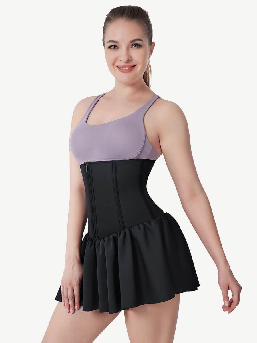 Steel Bone Neoprene Skirt Trainer
