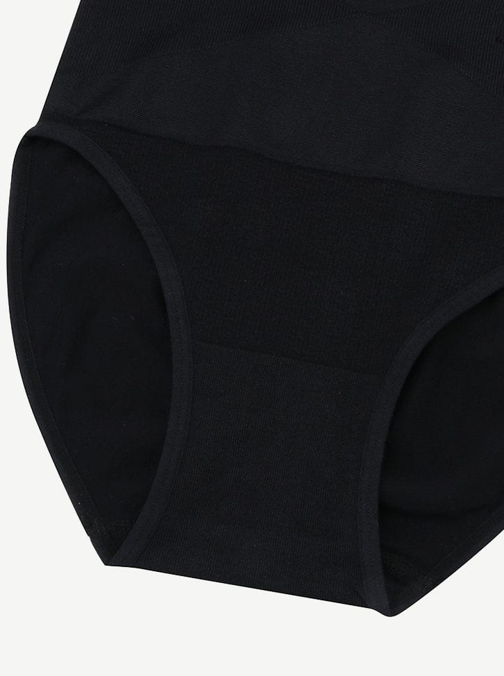 Spiral Boned High Waist Panty