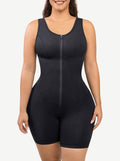 Latex-Lined Zip Front Bodysuit