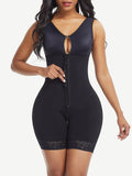 Zip-Front Butt Lifter Bodysuit
