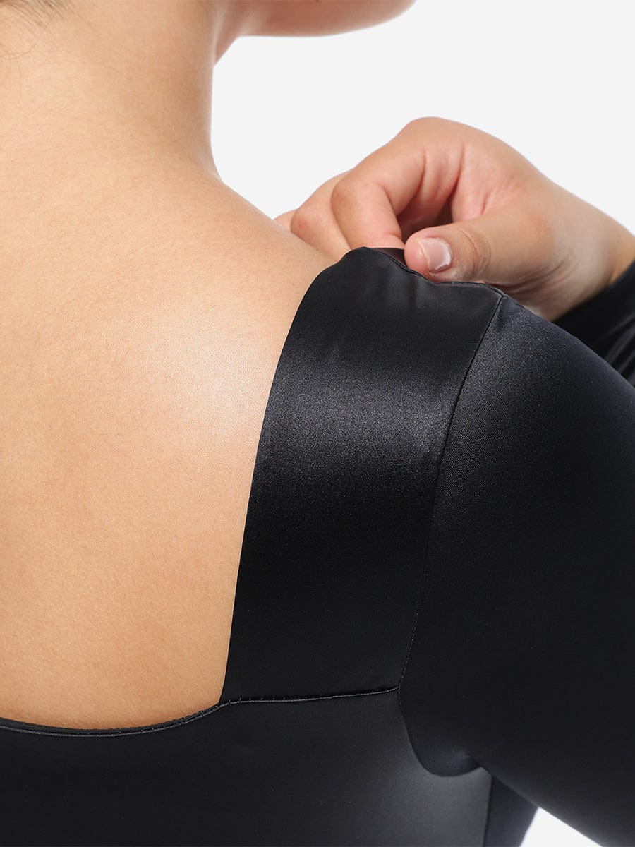 Square Neck Corset Bodysuit