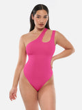 One-Shoulder Cut-Out Bodysuit