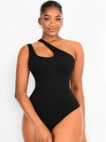 One-Shoulder Cutout Bodysuit