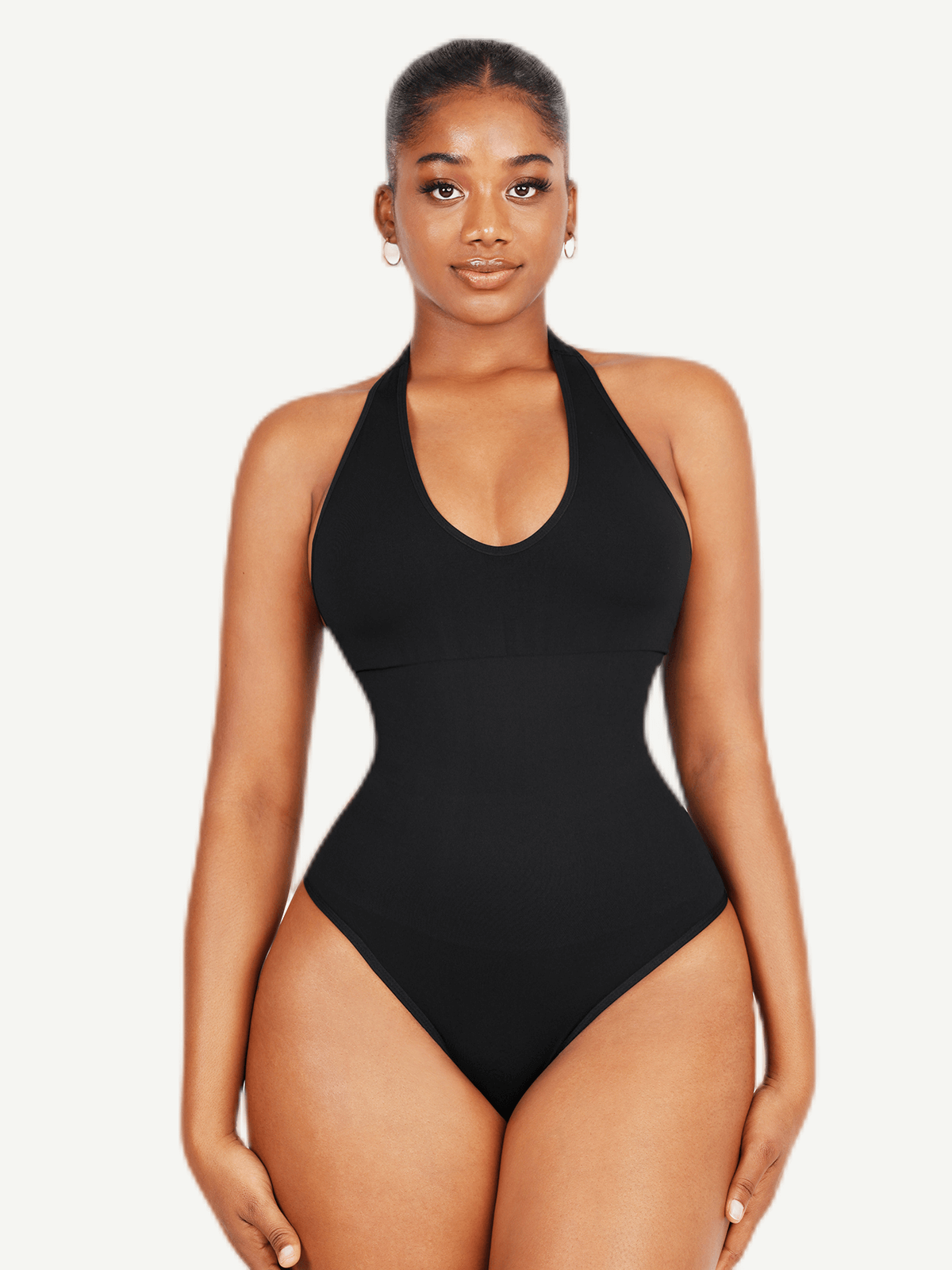 Halter Neck Thong Bodysuit