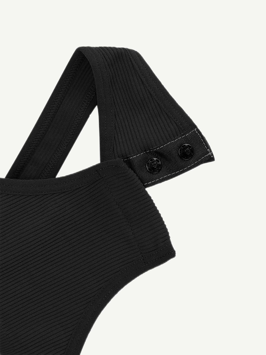 Seamless One-Shoulder Bodysuit