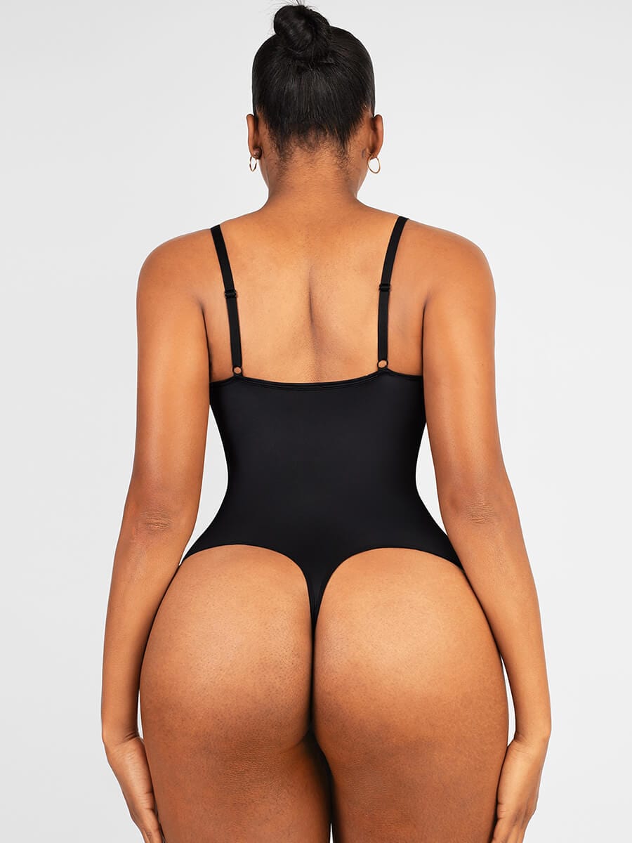 Cupped Strapless Bra-Free Bodysuit