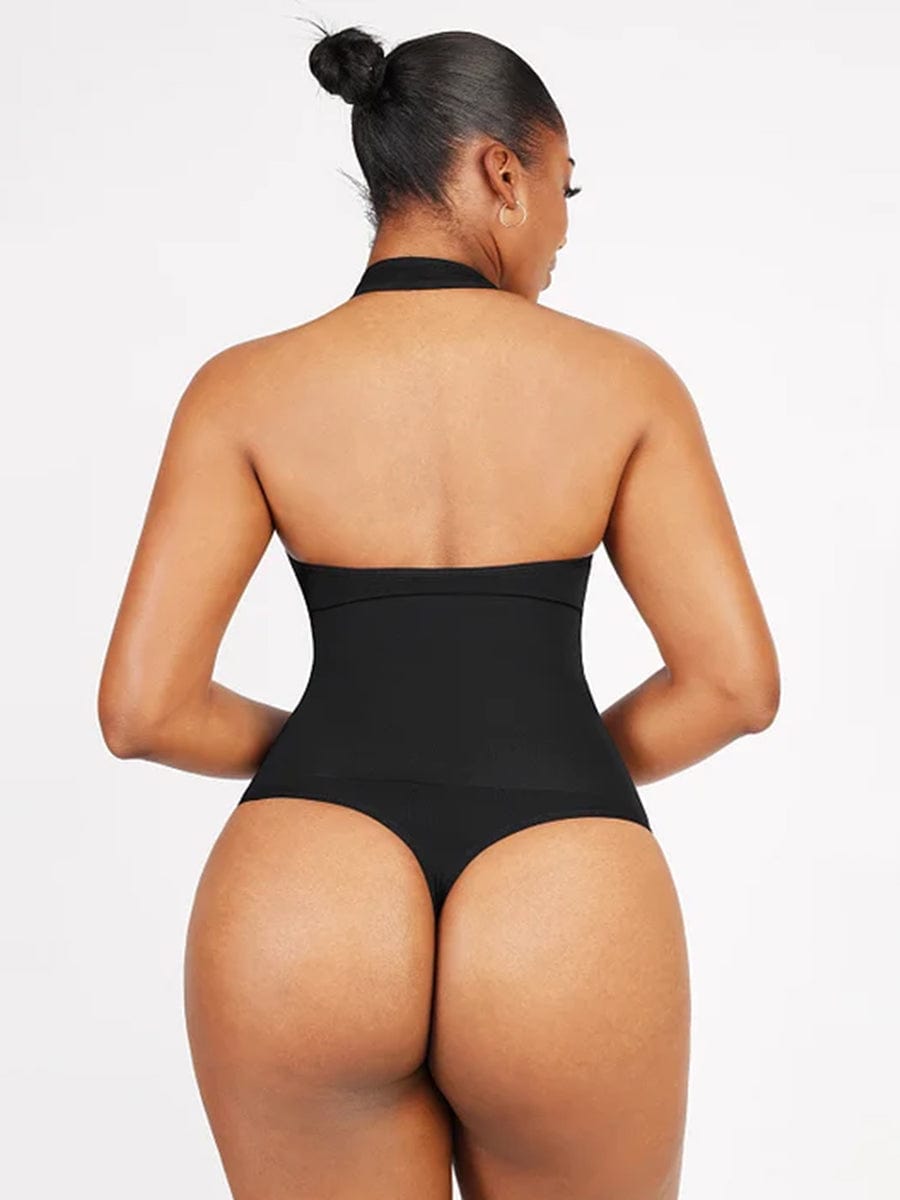 Halter Neck Thong Bodysuit