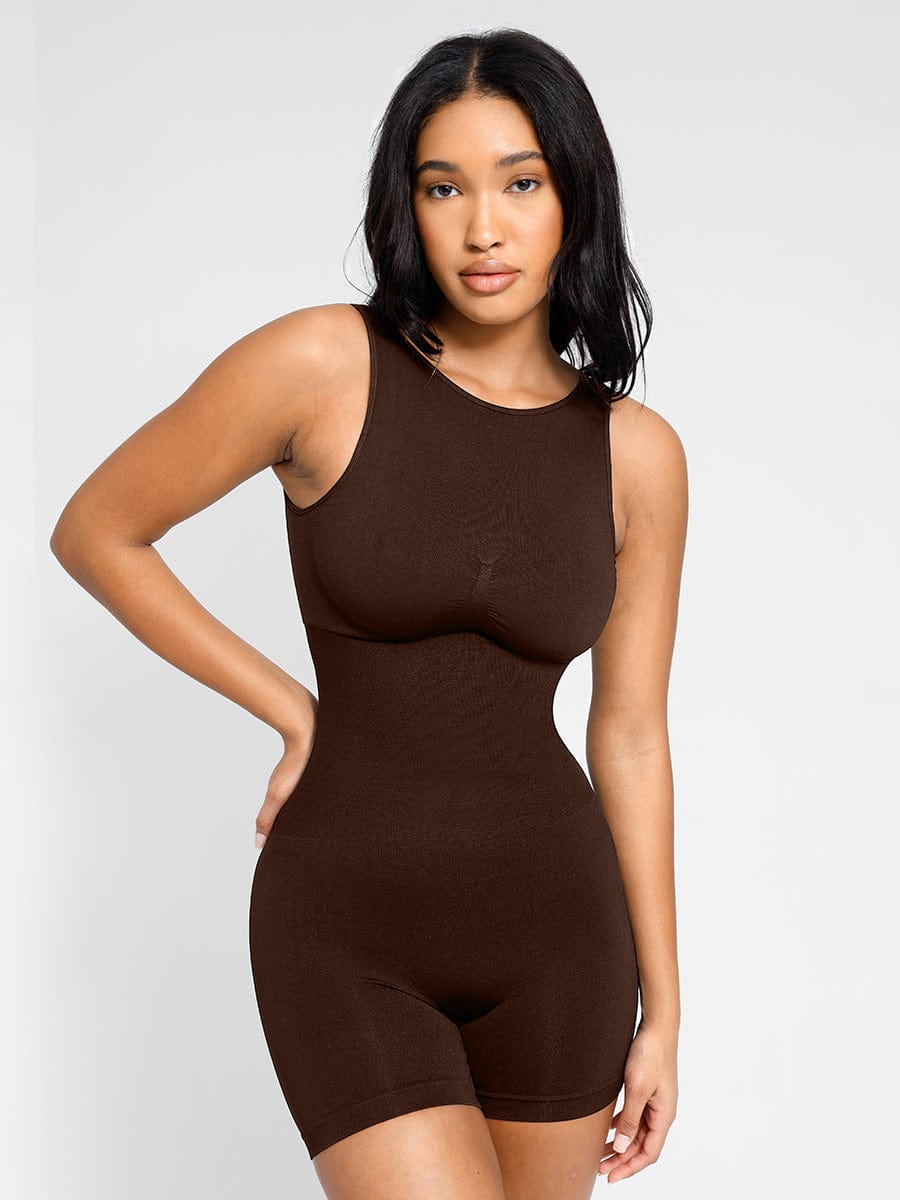Seamless U-Back Shaping Romper