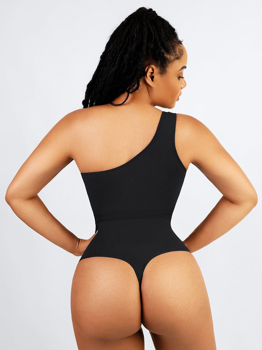 Seamless One-Shoulder Bodysuit