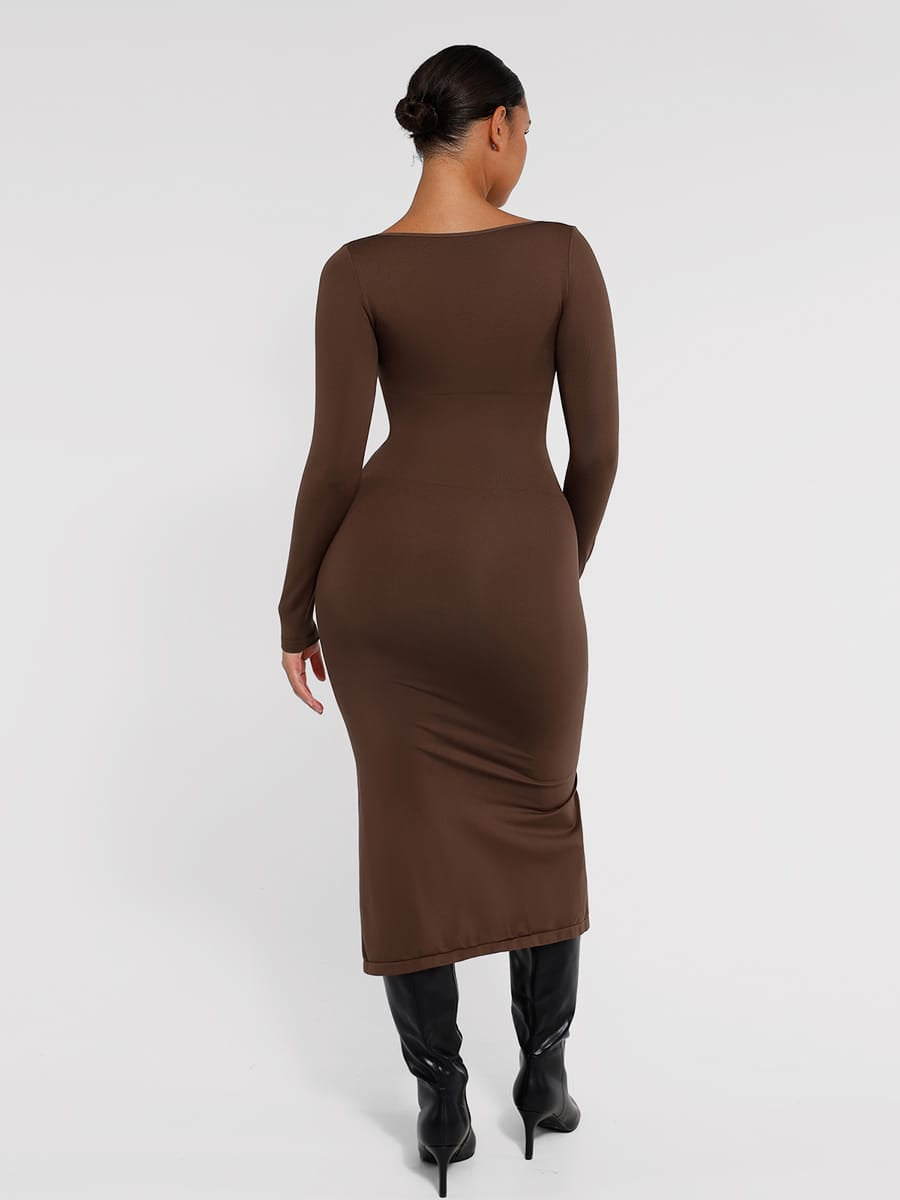 High Slit Maxi Dress