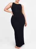 Ribbed Shaping Maxi Dress