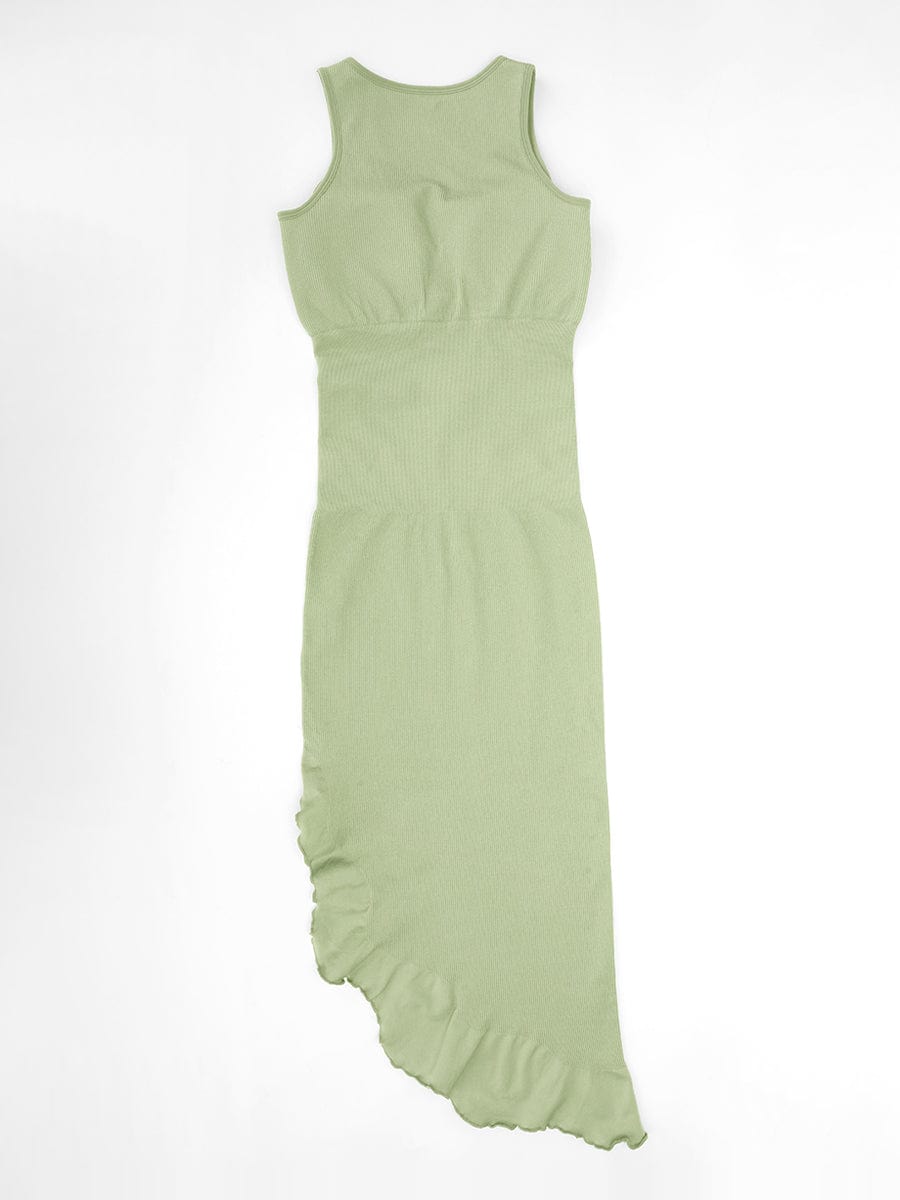 Ruffle Hem Shaping Dress