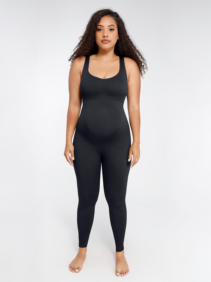 Cross-Back Maternity Catsuit