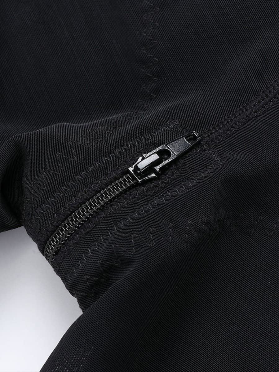 Detachable Strap Zip Body Shaper