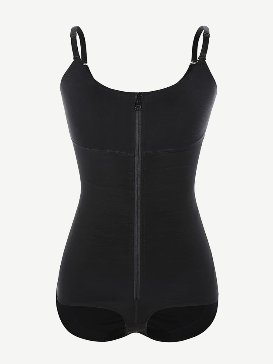 Front Zip Smoothing Body Shaper