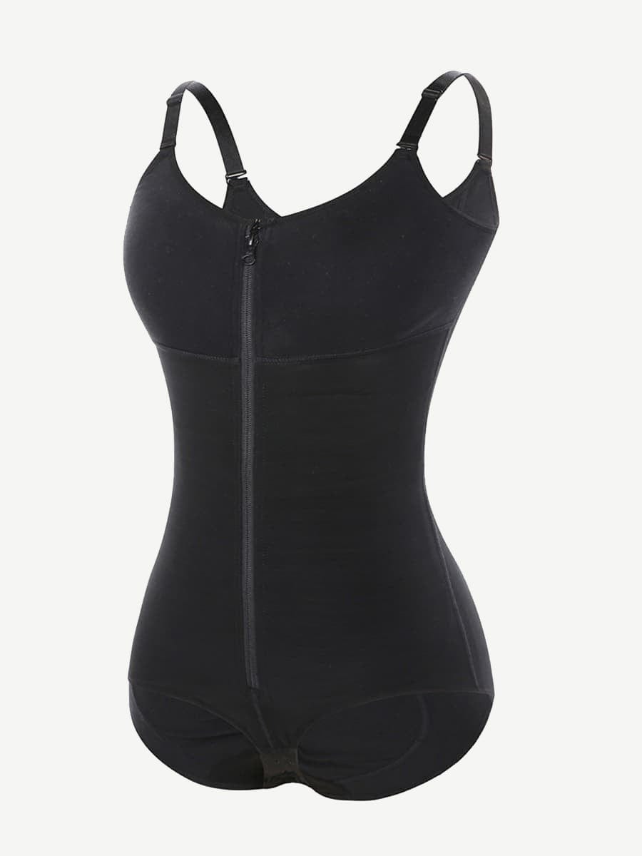 Front Zip Smoothing Body Shaper
