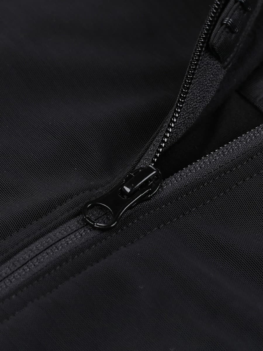 Front Zip Smoothing Body Shaper