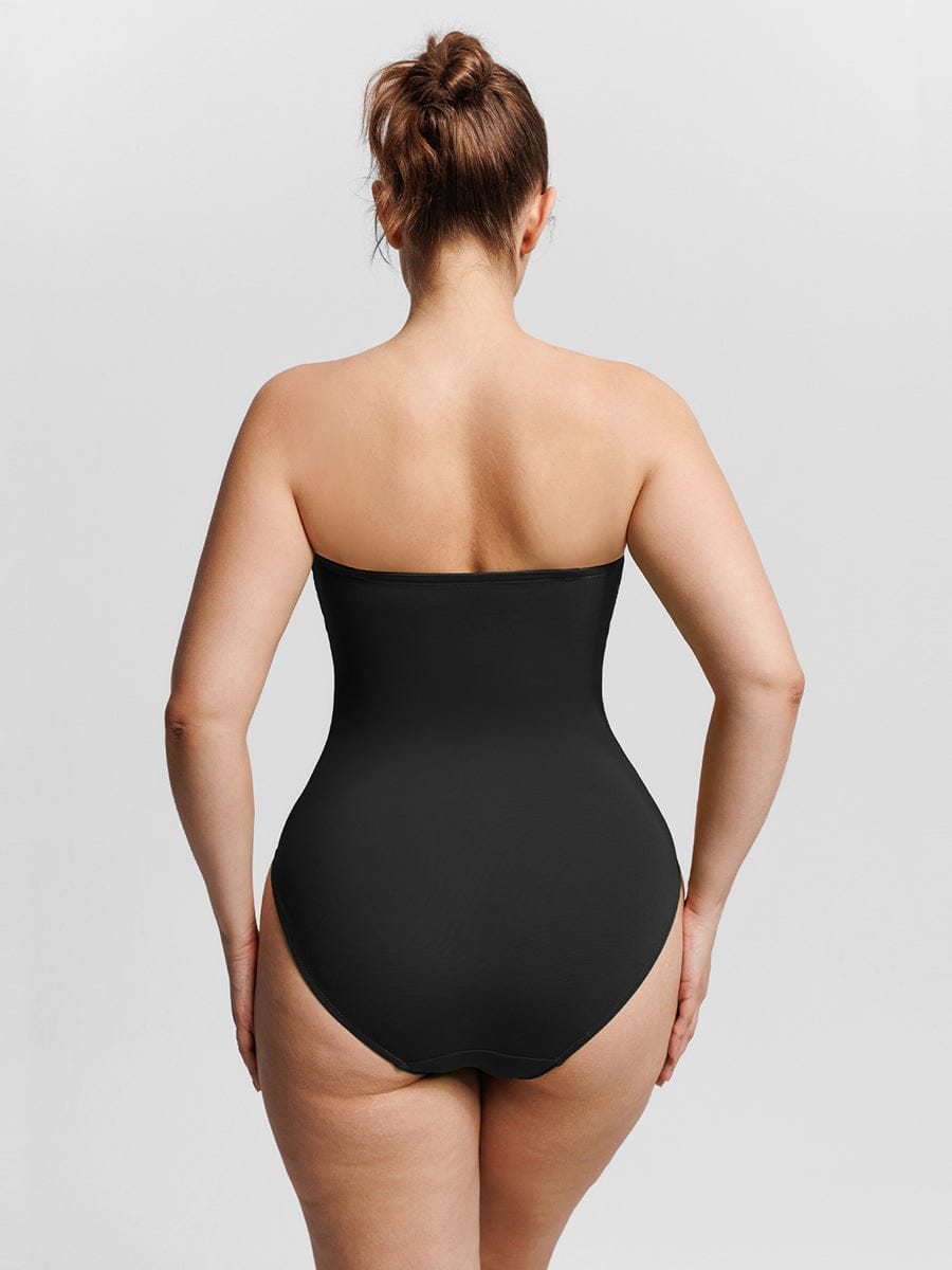 Shaping Mesh Tummy Control Swimsuit