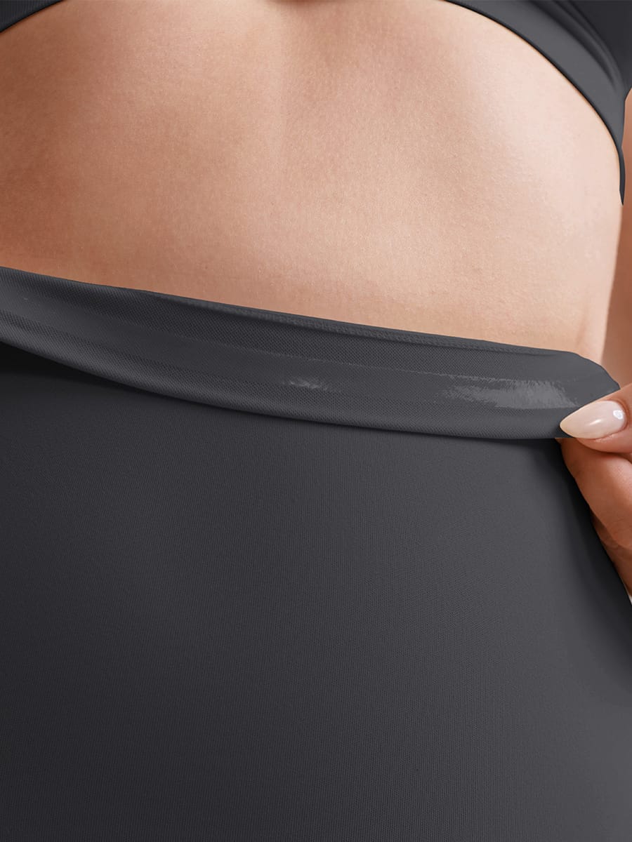 High-Waist Silicone Grip Shaper Shorts