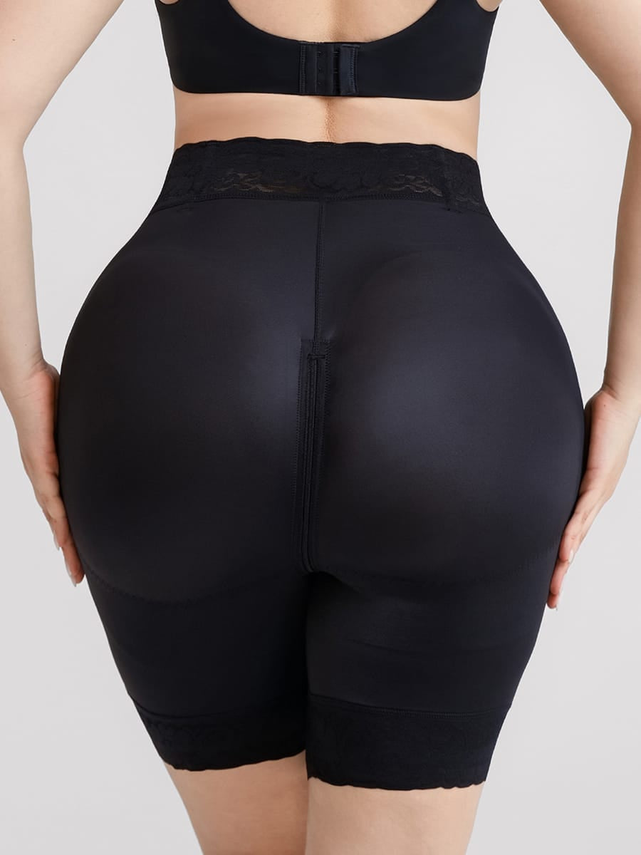 Boned High-Waist Booty Lift Boyshort