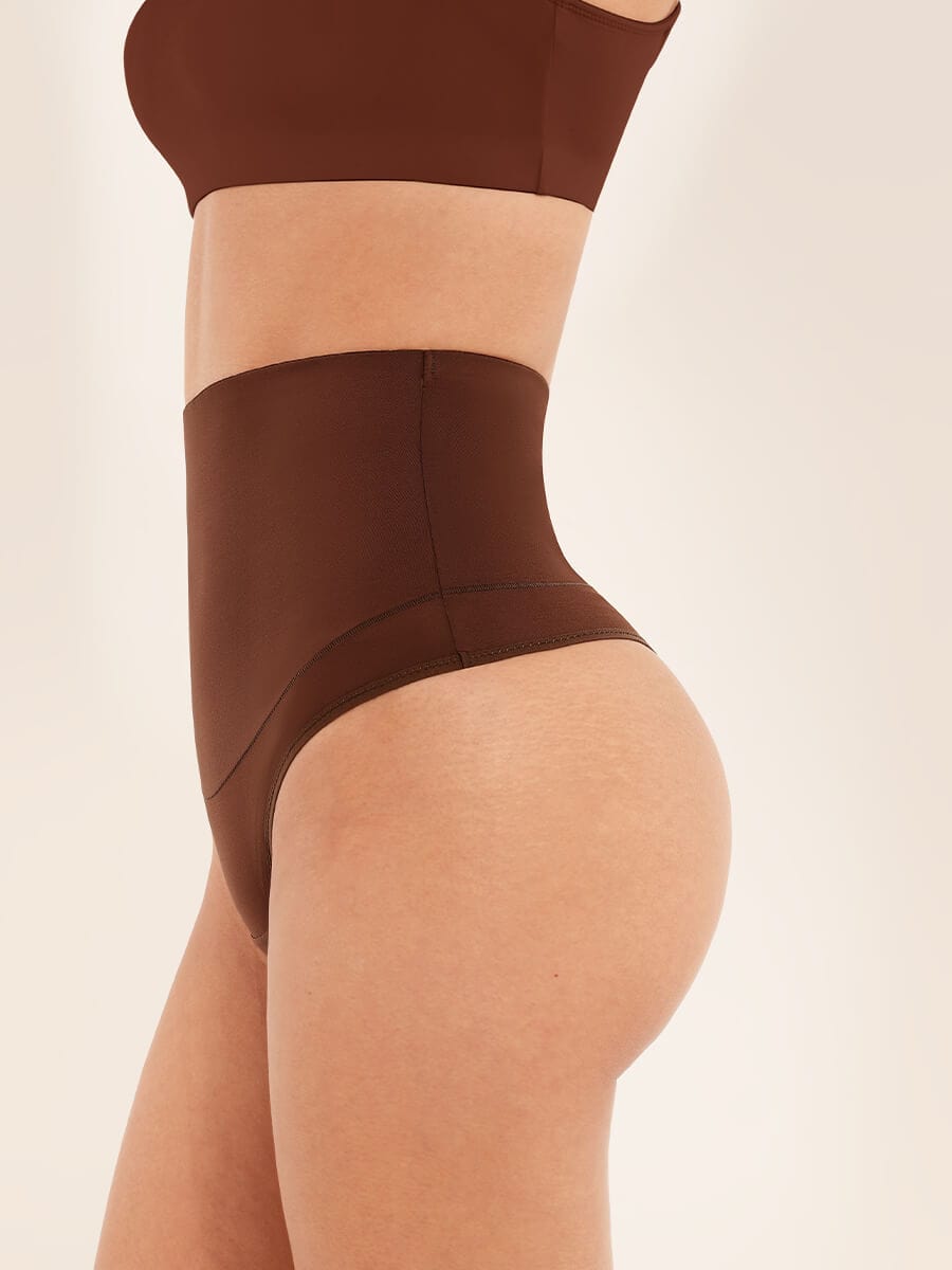 Dual-Layer Waist Shaping Thong