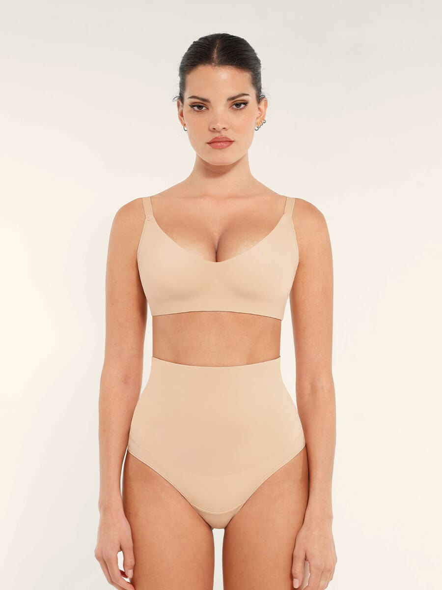 Dual-Layer Waist Shaping Thong