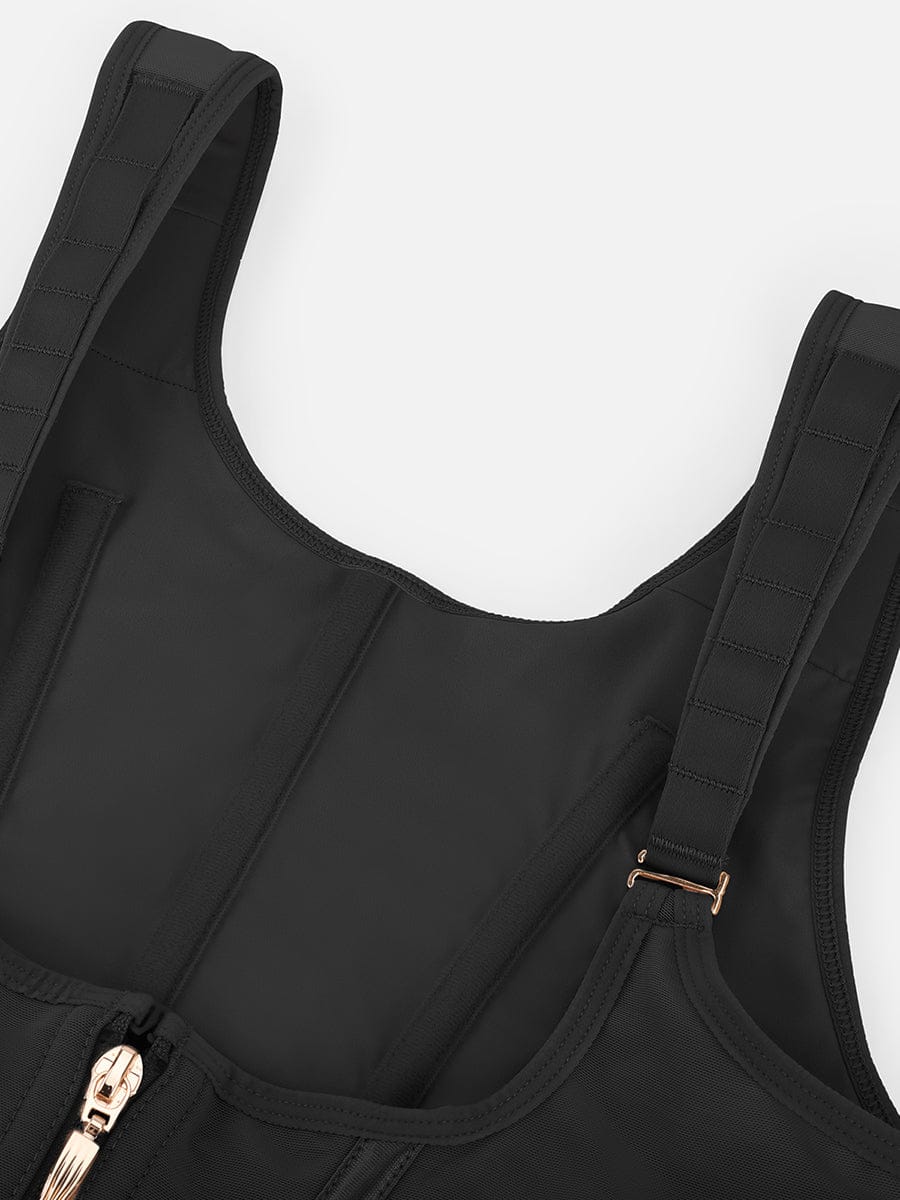 Mesh Chest Support Cincher Tank