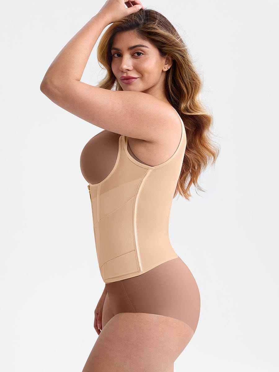 Mesh Chest Support Cincher Tank
